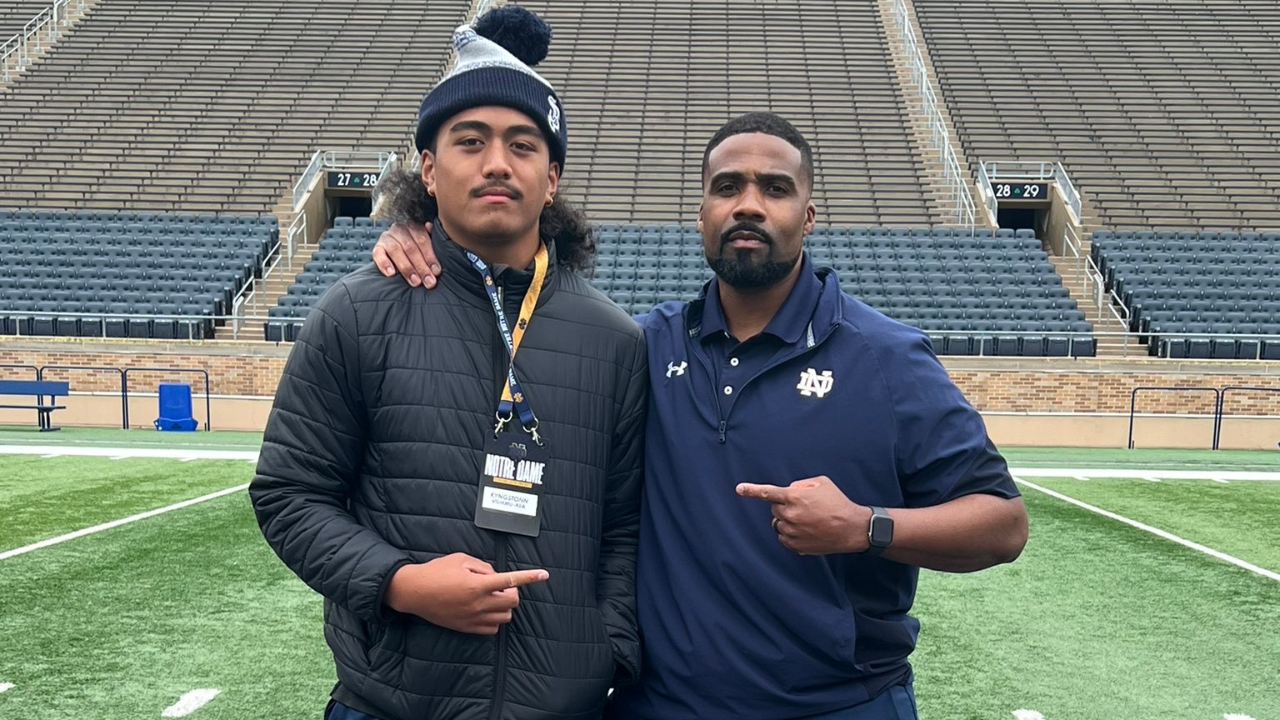 2024 Notre Dame LB Commit Kyngstonn Viliamu Asa Game 2 Cuts Irish