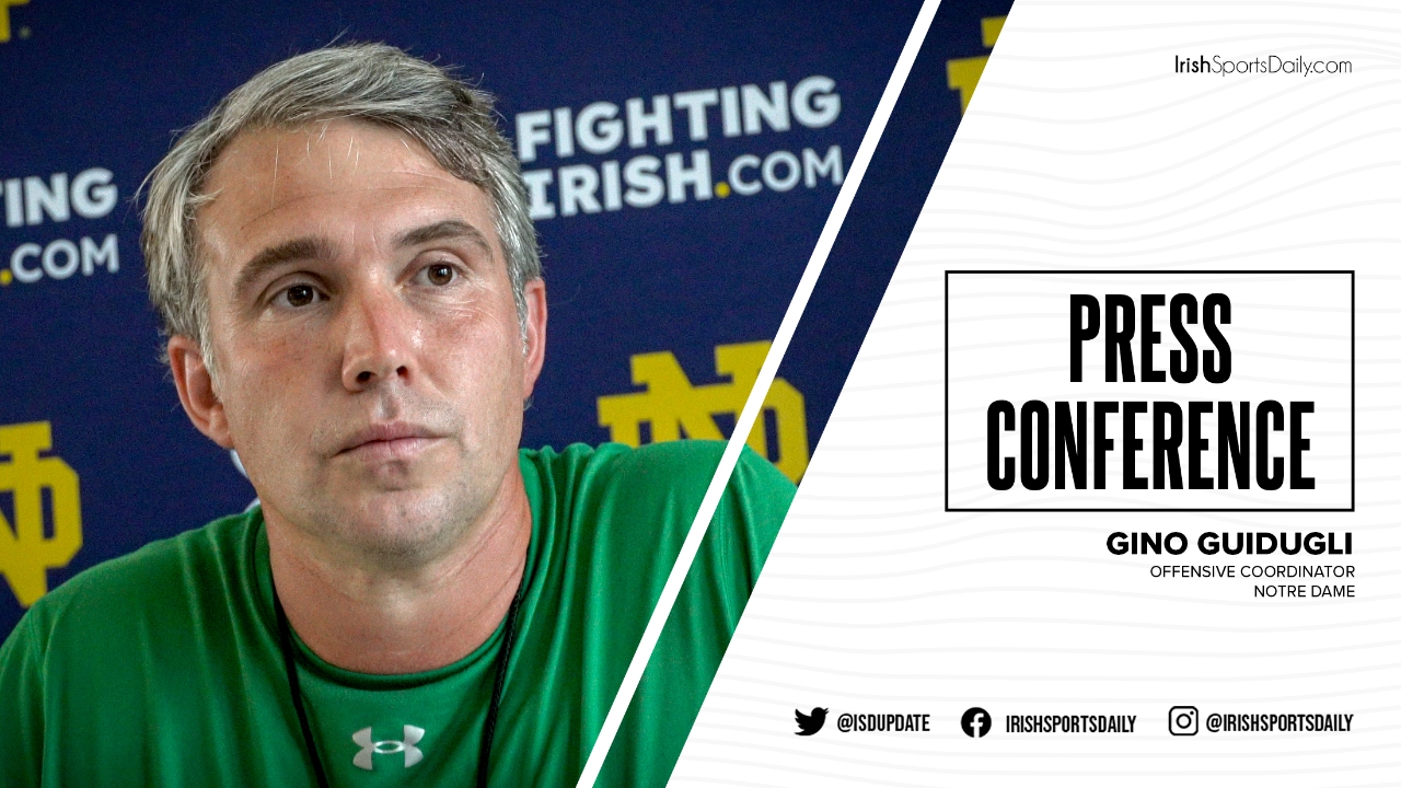 Video Gino Guidugli On Sam Hartman Notre Dame Backups And Snaps