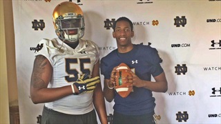 2019 Michigan Teammates Check Out ND, Plan To Return