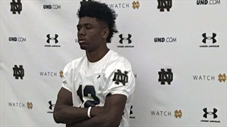 2019 Pittsburgh WR Performs At Notre Dame