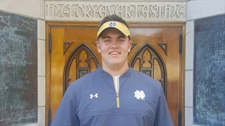 2018 OL Florian McCann III Has Awesome Trip to Notre Dame 
