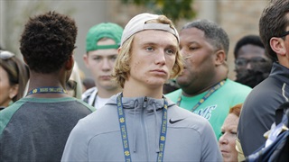 2020 QB Gets First Look At Notre Dame
