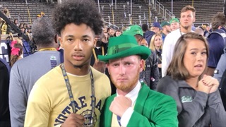 2019 Wisconsin ATH Gives Notre Dame High Marks