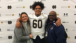 Elite 2020 OL Likes What He Sees At ND