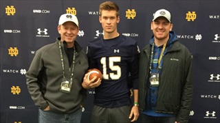 2018 OH WR Visits Notre Dame, Hoping For Offer