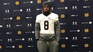 2019 Michigan Safety In Awe At Notre Dame