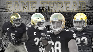 Game Thread: Navy at #8 Notre Dame 