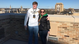 2019 Illinois Lineman Returns To Notre Dame, Looks To Camp