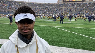 Saffold Enjoys Another Trip To Notre Dame 