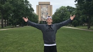 2021 CA ATH Luke Knightley Enjoyed Competing At Notre Dame's Elite Skills Camp