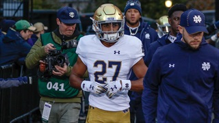 Notre Dame's Brian Kelly Can't Stop Smiling About Julian Love's Story