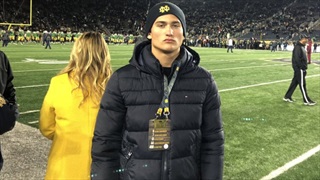 Notre Dame Exceeds 2021 QB Chayden Peery's Expectations