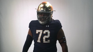 2020 OL Mitchell Mayes Impressed With Notre Dame On & Off The Field