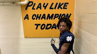 2021 DB Gabe Stephens Impressed With Everything At Notre Dame