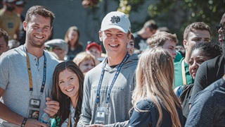 2021 TE Sam Hart Sees What He Needs To See At ND
