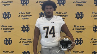 First Impressions Of Notre Dame Positive For Top 2021 OL Terrence Enos