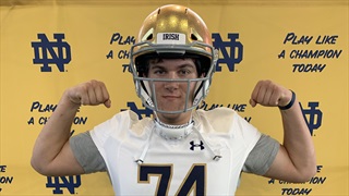 Top 2022 OL Fisher Anderson Sees Differences At Notre Dame