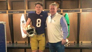 2021 Five-Star Gage Puterbaugh Happy with Notre Dame's Plan