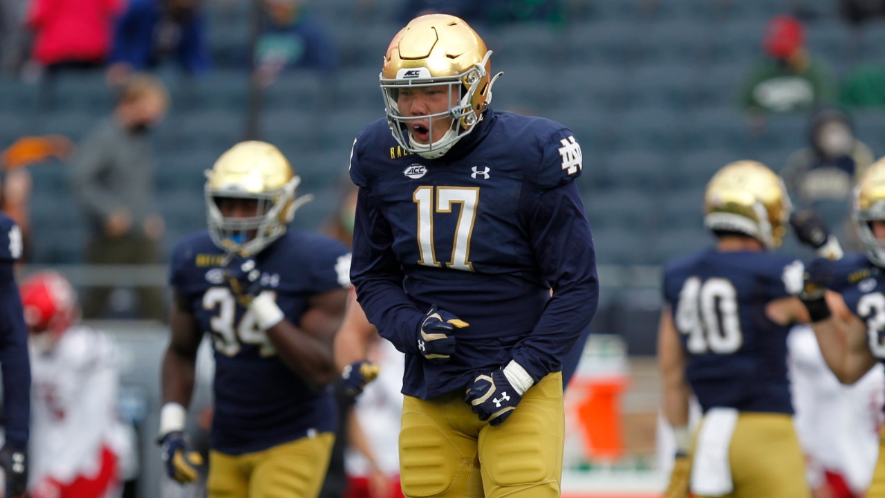 Notre Dame BlueGold Game Rosters Irish Sports Daily
