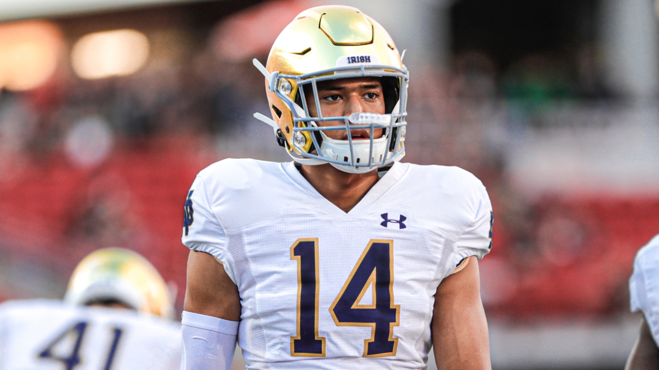 Notre Dame S Kyle Hamilton Looking to Finish in Rose Bowl | Irish