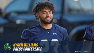 Video | Kyren Williams Feels He Has the Best Vision in CFB
