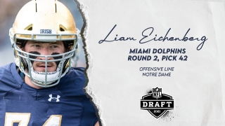 2021 NFL Draft | OL Liam Eichenberg Drafted By Miami