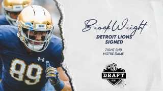 2021 NFL Draft | TE Brock Wright Signs with Lions