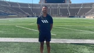2024 RB Jaden Hart Returns To Notre Dame, Plans To Be Back Again