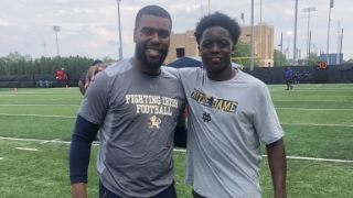 2023 CB Jack Tchienchou "Loved" First Notre Dame Experience