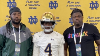 2023 CB Tay'Shawn Wilson Impressed With Notre Dame Stop