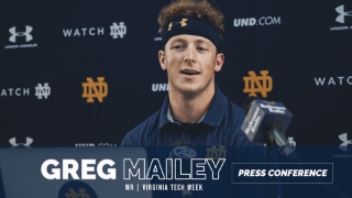 Video | Notre Dame WR Greg Mailey Discusses Signaling & Progress of Offense