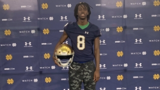 2023 CB Syncere Safeeullah Checks Out Notre Dame