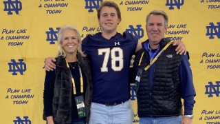 2023 OL Robert Sweeney Impressed With First Look At Notre Dame