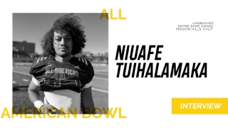 Notre Dame LB signee Junior Tuihalamaka Playing with Future Irish Teammates at All-America