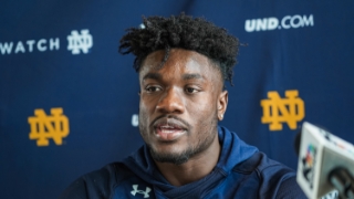 Notre Dame LB Jaylen Sneed Working Hard, Embracing Competition & Culture