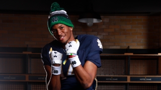 2023 WR Commit Braylon James “110% Locked In” With Notre Dame