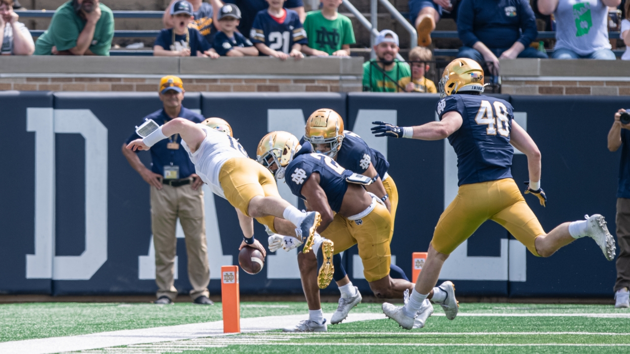 Photo Gallery Notre Dame Spring Game Irish Sports Daily