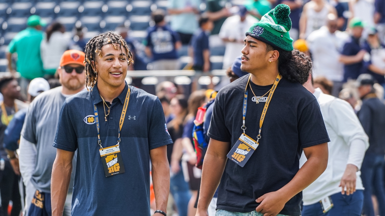 Kyngstonn Viliamu-Asa ready to create new legacy at Notre Dame