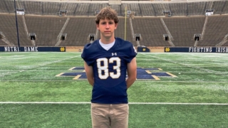 New Notre Dame Offer | 2023 NC K/P Win Byerley