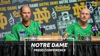 Video | Notre Dame's Link Jarrett, John Michael Bertrand & Jared Miller Post-Texas