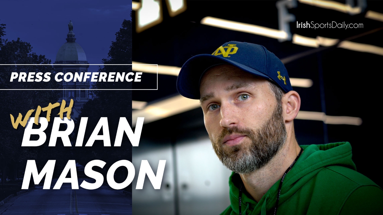 Video | Notre Dame Special Teams Coordinator Brian Mason On South ...