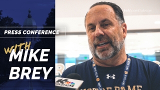 Video | Notre Dame HC Mike Brey on 2023 Signees, Louisville & Bench Rotation