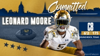 BREAKING | 2024 CB Leonard Moore Commits to Notre Dame