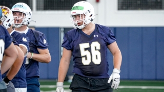 Coach | 2025 Notre Dame OL Target Easton Ware Blowing Up