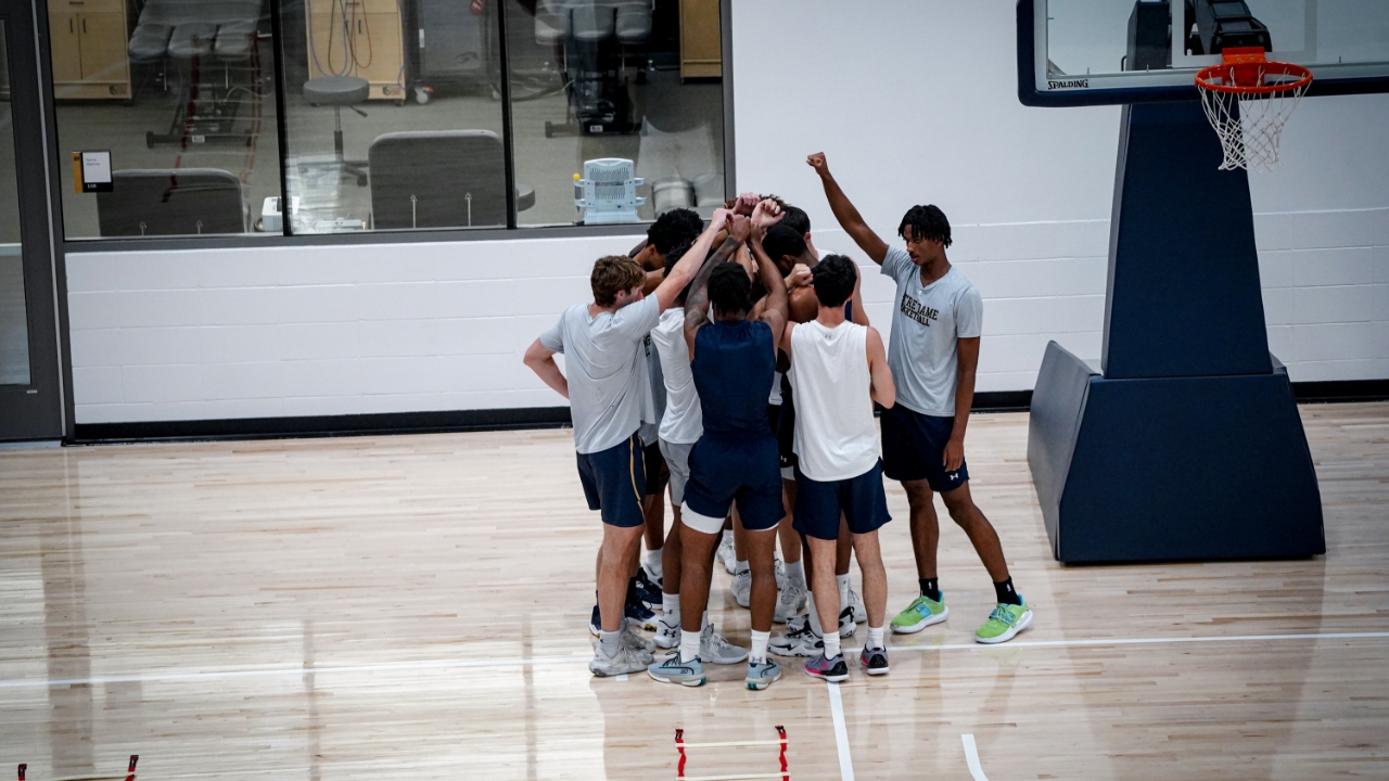 Photo Gallery | Notre Dame Basketball Practice | Irish Sports Daily