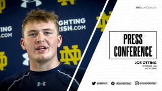 Video | OL Joe Otting on Notre Dame Fall Camp, Transition to College and Center