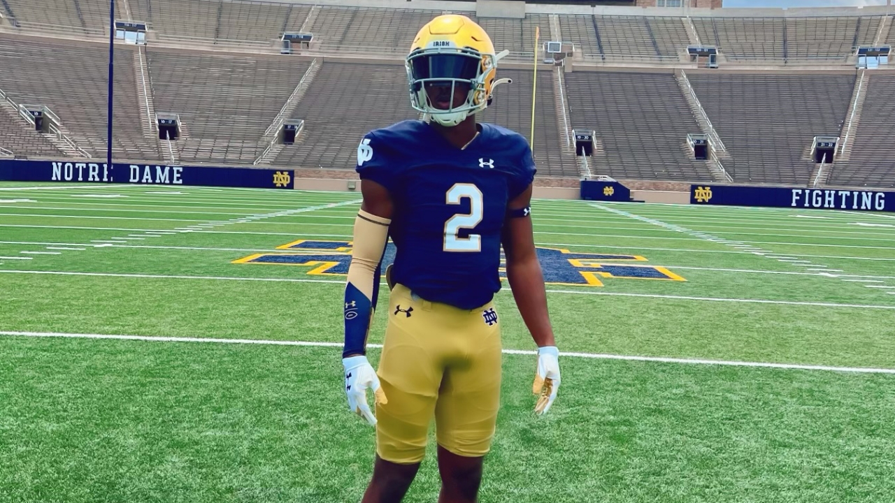 2025 RB Justin Thurman Goes InDepth On Notre Dame Irish Sports Daily