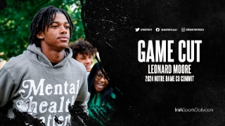 Game Cut | 2024 Notre Dame CB Commit Leonard Moore vs. Cedar Park