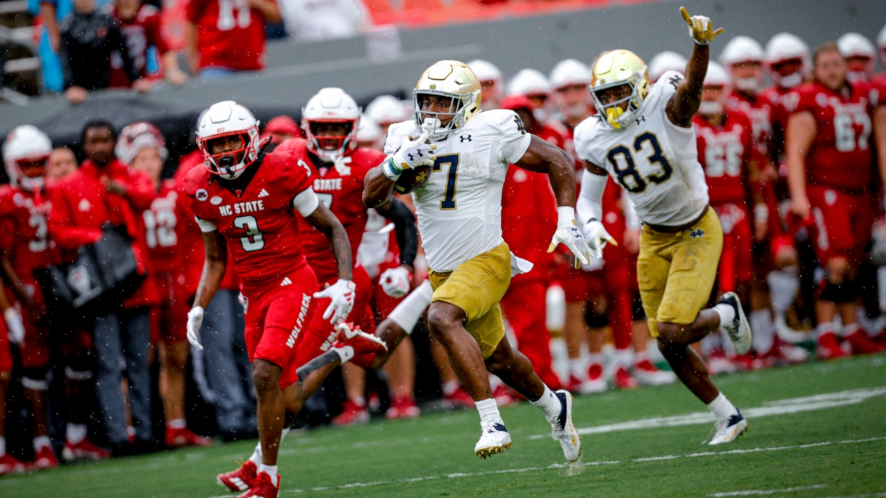 Notre Dame’s Victory Over N.C. State Filled with Big Plays, Big