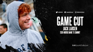 Game Cuts | 2024 Notre Dame TE Commit Jack Larsen vs. Providence